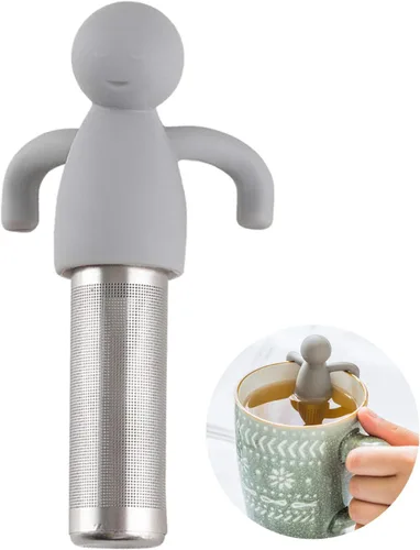 Leden Infusor de té para té de hojas sueltas Lindo Colador de Té Bola de Acero Inoxidable Malla Extra Fina Filtro Empinador de Té para Taza Mug