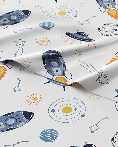 Miniatura 52 de Juego de sábanas de fútbol para niños tamaño Queen - 4 piezas de sábanas de fútbol - Ropa de cama con tema deportivo - Ultra suave, lindo y acogedor