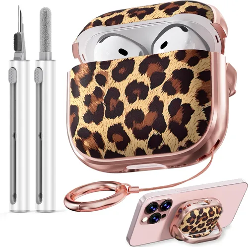 Miniatura 14 de Inesore Funda para AirPods Pro 3 2025 con cerradura, funda transparente floral para mujeres, compatible con Apple Airpods Pro de 3ª