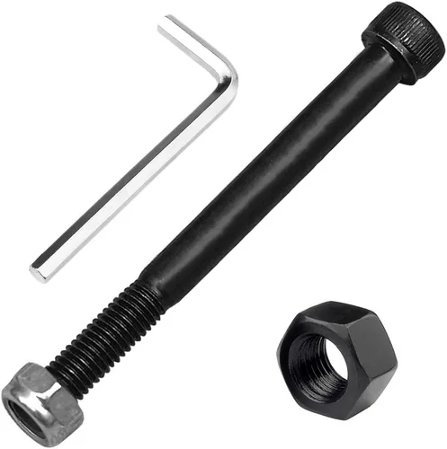 Eje Pro Scooter M8 0.315 in X 1.102 in-5.118 in Tamaño múltiple 12.9 Grado Acero al carbono para rueda delantera trasera Freestyle Scooter Grinds
