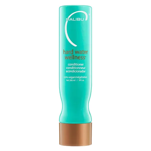 Malibu C Acondicionador de bienestar de agua dura (9 onzas) – Acondicionador hidratante para el brillo del cabello y manejabilidad – Protege de