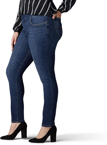 Miniatura 4 de Lee Women's Plus Size Sculpting Slim Fit Skinny Leg Pull on Jean