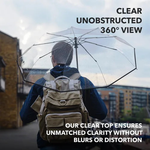 Miniatura 112 de REPEL Windproof Travel Umbrella - Compact & Withstands Winds up to 85MPH , Strongest Premium Auto Folding Umbrella for Rain and Sun - Durable, Light