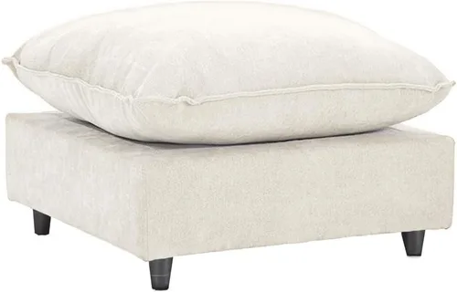 Miniatura 33 de Iroomy Oversized Modular Sectional Sofa, Chenille Cloud Couch, Deep Comfy Seat, 4-Seater Sofas, Couches, Living Room, Beige