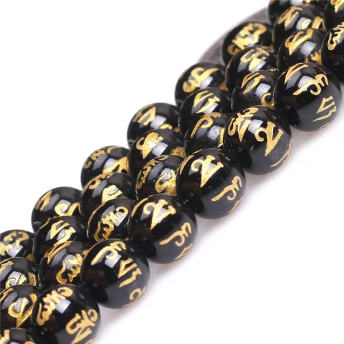Cuentas sueltas, gemas de ágata redondas facetadas naturales para realizar joyería a mano en grandes cantidades, bricolaje. Una tira: 15 pulgadas,