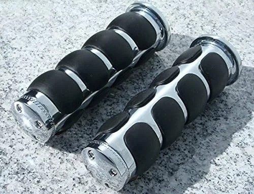 Miniatura 3 de Empuñaduras i5 cromadas compatibles con Honda Goldwing Gold Wing 1200 1500 1800