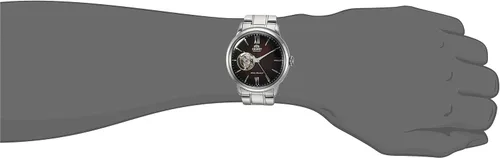 Miniatura 4 de Orient Pantalla japonesa Helios de acero inoxidable para hombre automática y de cuerda a mano