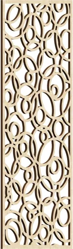 Miniatura 73 de Latrobe Paneles de pared decorativos de madera con calado, 9 3/8 pulgadas de ancho x 24 3/8 pulgadas de alto x 3/8 de alto, roble rojo rojo (Red Oak)