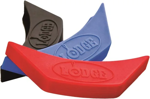 Miniatura 5 de Lodge ASAHH41 soporte con mango de silicona, color rojo (paquete de 2)