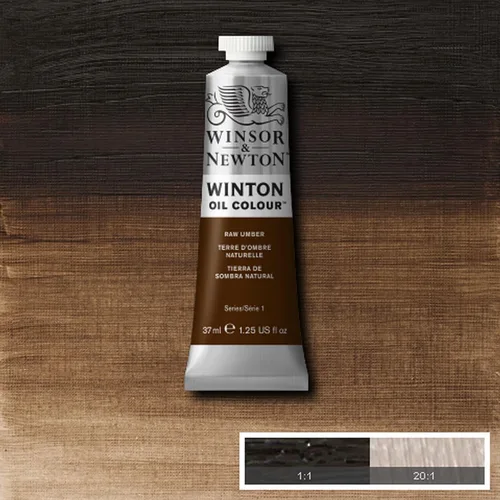 Miniatura 2 de Winsor & Newton Tubos de pintura Winton de aceite Umber crudo