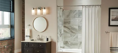 Miniatura 3 de Moen DN0786BN Iso - Toallero de mano para baño, níquel cepillado