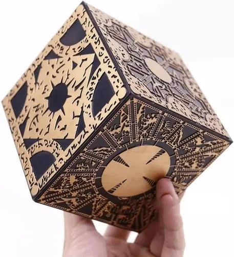 Miniatura 7 de SUIZU Caja de rompecabezas Hellraiser Desmontable, Caja de Bloqueo con Deformación Funcional con Base