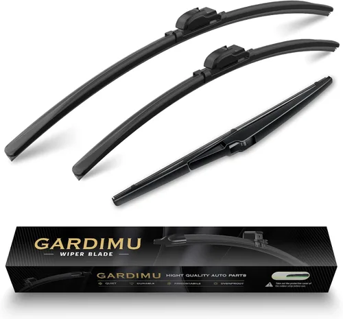 Miniatura 10 de Limpiaparabrisas delanteros para Hyundai Elantra 2002-2007, 20" 18" silenciosos y sin rastros, reemplazo de limpiaparabrisas para todo clima