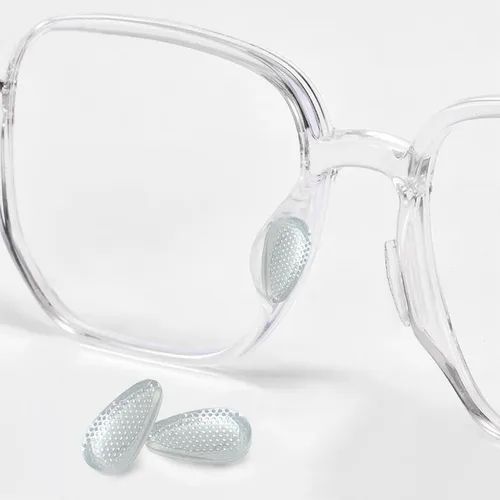 Almohadillas de nariz para gafas, almohadillas de nariz de silicona antideslizantes para gafas, almohadillas antideslizantes para puente nasal de