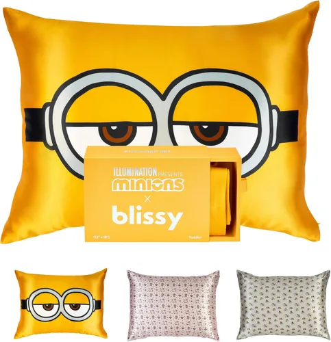 Miniatura 18 de Funda de almohada 100% de seda de morera pura de Blissy, fibras de alta calidad 6A con densidad de 22 momme, para el cuidado del cabello y la piel