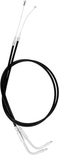 Miniatura 6 de Cable de Acelerador para Motocicleta Compatible con Harley Sportster Iron XL 883 1200 Dyna Softail Road King (Tamaño: 35.43 pulgadas)