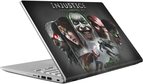 Miniatura 7 de Head Case Designs Calcomanía de vinilo con licencia oficial de Injustice Gods Among Us Joker Key Art compatible con Asus Vivobook 14 X409FA-EK555T
