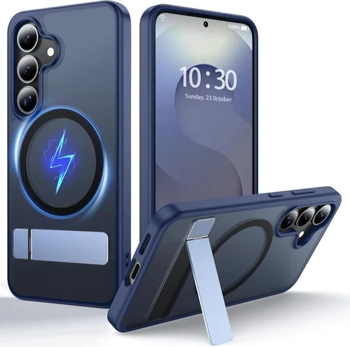 Miniatura 9 de [NO.1 - Funda magnética para Samsung Galaxy S21 con MagSafe [prueba de caídas de grado militar] [mate translúcido] [antihuellas] parachoques