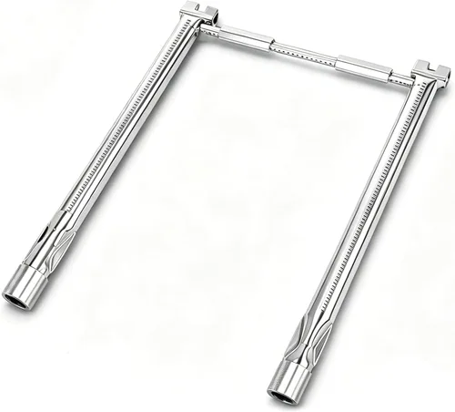 Miniatura 18 de Uniflasy 65032 Tubo de quemador de parrilla para parrillas Weber Q3200, Q300, Q320, Q3000, 404341, 57060001, 586002 parrillas de gas, quemador