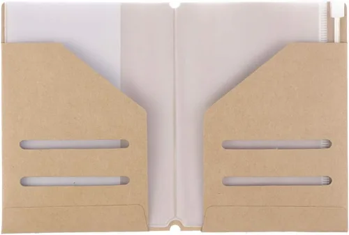 4 unids billetera de viaje con cremallera bolsillo cuaderno hombres organizador casual para carpeta de repuesto accesorios tamaño pasaporte titular