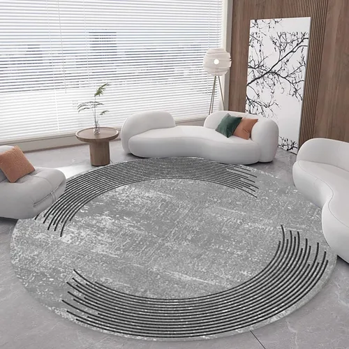 Miniatura 15 de 3D Optical Illusion Abstract Round Rug 70s Retro Pop Art Deco Large Rugs for Living Room Bedroom Classroom Red Brown Washable Low Pile Carpet