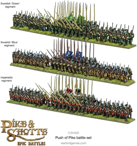 Miniatura 3 de Warlord Pike & Shotte Epic Battles Push of Pike - Juego de mesa de estrategia de juego de rol para adultos, juego de mesa estratégico del siglo XVII