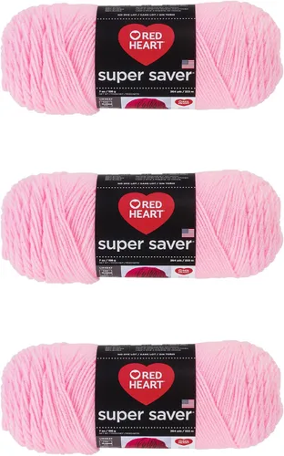 Miniatura 125 de Red Heart Hilo Super Saver, paquete de 3, estampado artístico, 3 unidades Estampado De Artista