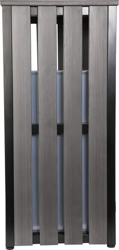 Miniatura 3 de Lorell, LLR42693, Cubo de basura para exteriores, 1, carbón