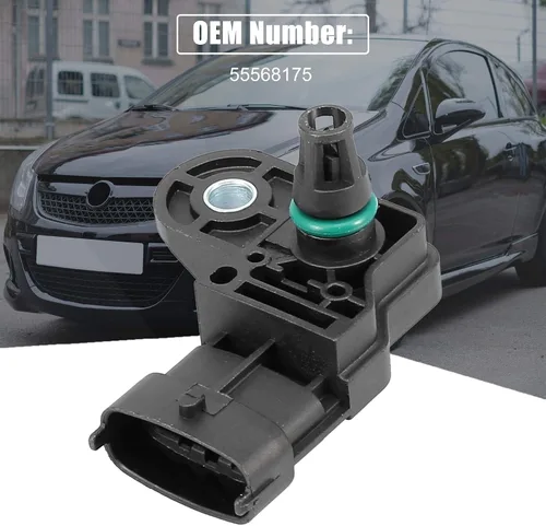 Miniatura 2 de X AUTOHAUX Sensor MAP de presión absoluta del colector de admisión del coche 55568175 para Chevrolet Sonic 2012-2019