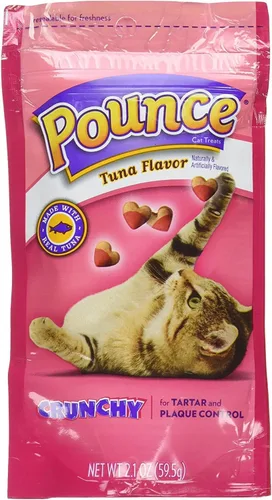 J.M Smucker Company-Big Heart Pounce Tartar Control Cangrejo Tún, Alimento para gatos, 1 unidad, talla única