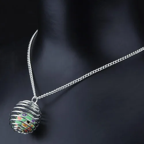 Miniatura 3 de Outus paquete de 12 cadenas de hierro para bricolaje, collares plateados con cierre de langosta para suministros de joyería (50,8 cm)