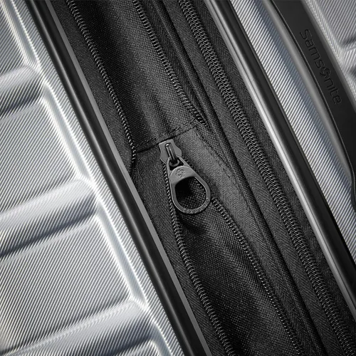 Miniatura 6 de Samsonite Omni 2 - Equipaje rígido extensible con ruedas giratorias, Plateado (Arctic Silver)