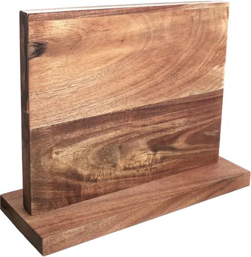 Soporte magnético para cuchillos, bloque universal para cuchillos con imán fuerte de 12 x 10 pulgadas, soporte de exhibición y estante de