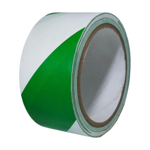 Miniatura 15 de GGR Supplies SST-618C Cinta de seguridad adhesiva de franja de advertencia de peligro negra y amarilla: 2" de ancho x 18 yardas. Negro y amarillo