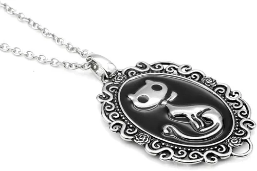 Miniatura 3 de Controse Cat Silhouette Cameo Necklace