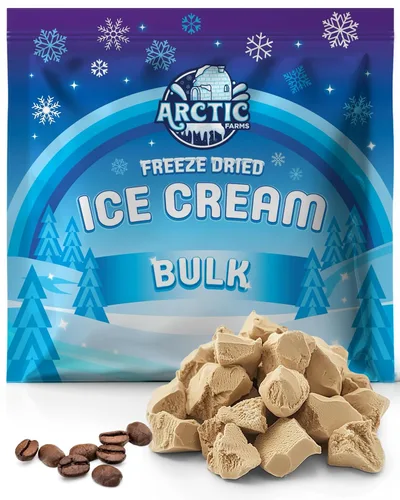Miniatura 86 de Arctic Farms Trozos de Helado Liofilizado a Granel - No se Derrite (Mantequilla de Maní) (1 libra)