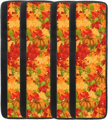 Miniatura 26 de Juego de 4 fundas para manijas de refrigerador de otoño, calabaza, girasol, funda para manija de puerta para horno y lavavajillas, funda para manija