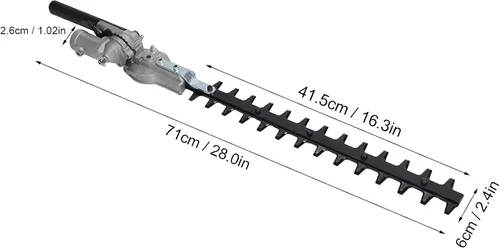 Miniatura 5 de Recortasetos de 0.086 pulgadas, cuchilla de corte de setos de ego sin cordón, piezas de repuesto, cabezal de recortadora de setos, herramientas