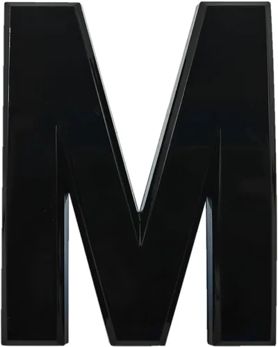 Miniatura 25 de Cobata Números autoadhesivos de dirección de casa/calle de 3.9 pulgadas - Números autoadhesivos para buzón/puerta - Caracteres de la A a la Z