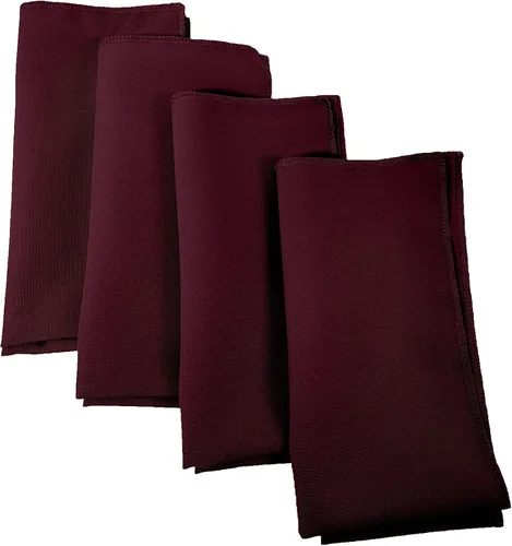 Miniatura 71 de LA Linen Paquete de 10 servilletas de popelina de poli, servilletas de tela suave, servilletas lavables y reutilizables, servilletas de mesa
