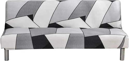 Miniatura 19 de Fundas de sofá sin brazos, elásticas de elastano, funda plegable para sofá cama, futón sin reposabrazos, protector de muebles para sala de estar