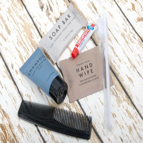 Miniatura 8 de Trail maker Paquete de 100 productos de higiene a granel de tamaño de viaje, kits de suministros para personas sin hogar para adultos, caridad