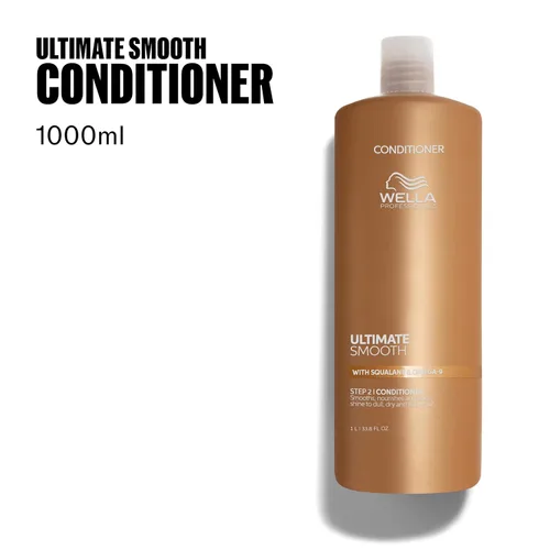 Miniatura 2 de Wella Professionals ULTIMATE SMOOTH Conditioner Treatment for Dry, Frizzy Hair Nourishes, Smooths & Adds a Silky Shine With Squalane & Omega 9