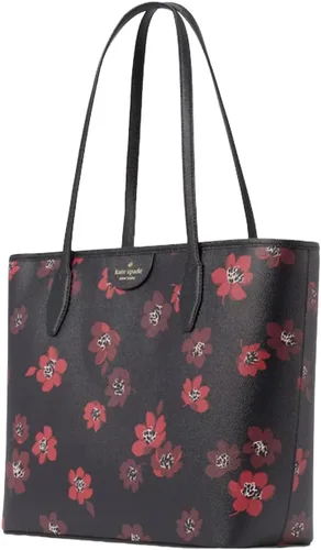 Miniatura 7 de Kate Spade Harper - Bolso de mano de piel, Negro Floral