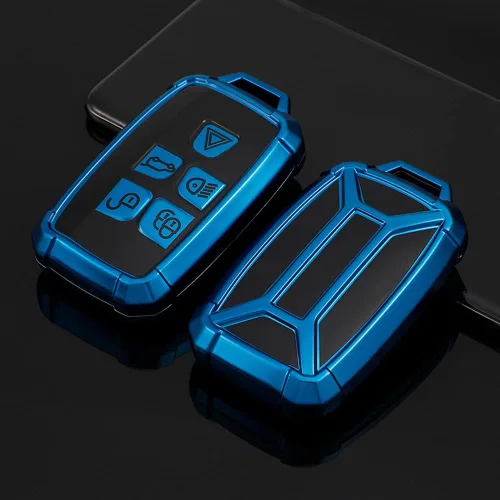 Miniatura 3 de SANRILY Funda para llave Land Rover, Azul / Patchwork, M