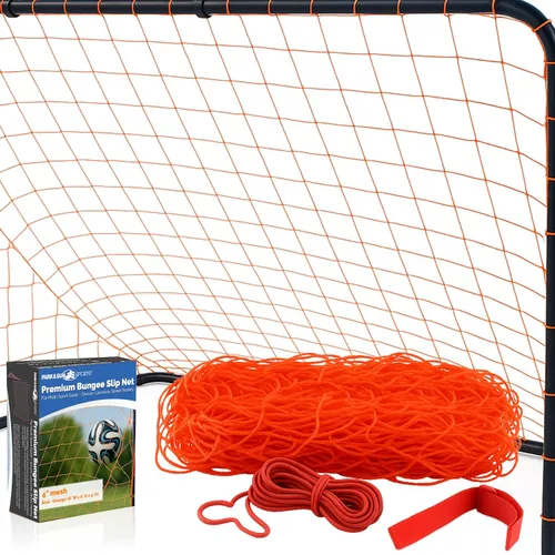 Park & Sun Bungee Slip-Net - Red de repuesto para portería interior/exterior, todo tipo de clima (lacrosse y fútbol/multideporte)