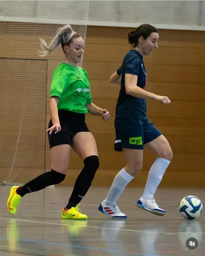 Miniatura 6 de Balón de fútbol sala - Balón de fútbol interior blanco y azul, tamaño 4, certificado por la FIFA, peso oficial del partido, rebote bajo, retención