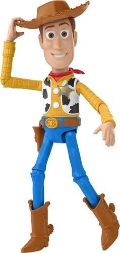 Miniatura 5 de Mattel Disney Pixar Toy Story Juguetes, Figura de Acción Woody Lanzando Lazo, Regalos Coleccionables para Niños