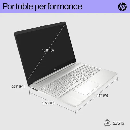 Miniatura 3 de HP Pantalla HD de 15.6 pulgadas Procesador AMD Ryzen 5 5500U (Beat i7-1195G7) 16 GB de RAM SSD de 1024 GB Cámara HD AMD Radeon Graphics True