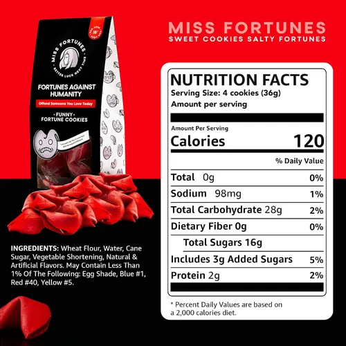 Miniatura 2 de Miss Fortunes, Funny Fortune Cookies, Fortunes Against Humanity with Messages So Dark, We Could Only Get Them Impreso en Nueva Jersey